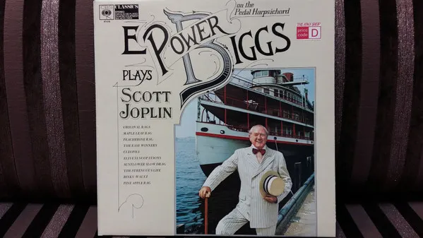 Plays Scott Joplin On The Pedal Harpsichord