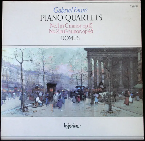 Piano Quartets (No.1 In C Minor, Op 15 / No.2 In G Minor, Op 45)