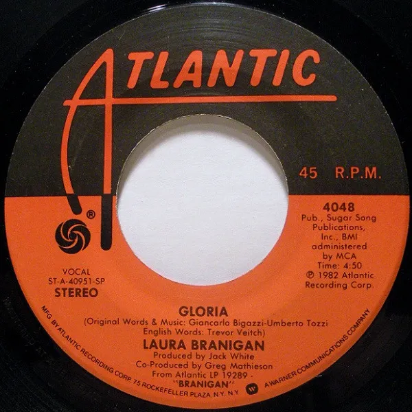 Gloria / Living A Lie