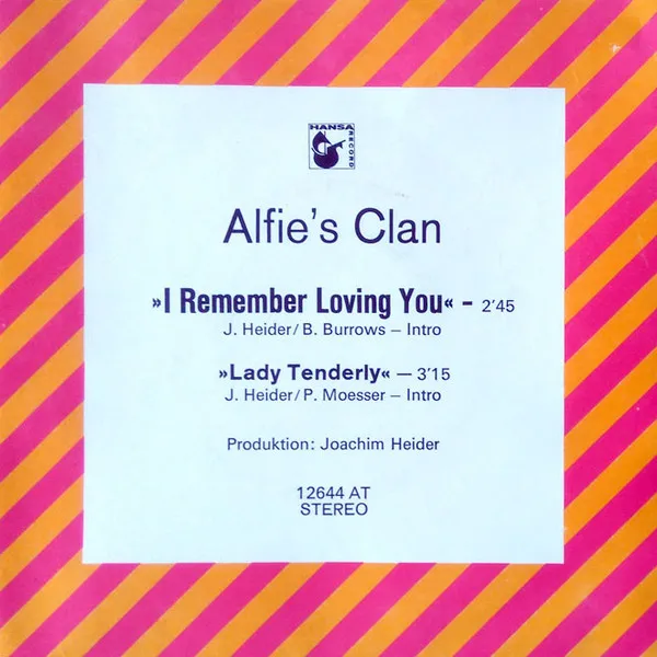 I Remember Loving You