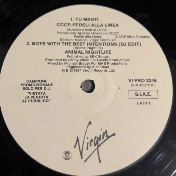 The Right Stuff / Tu Menti / Boys With The Best Intention (Dj Edit)