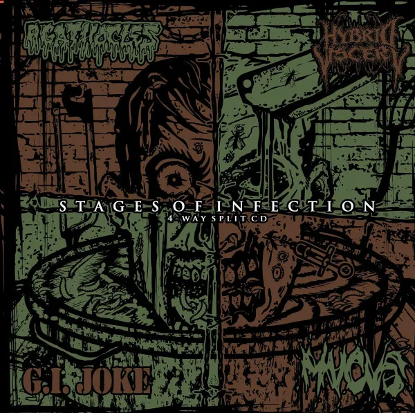 Stages Of Infection - 4-Way Split CD