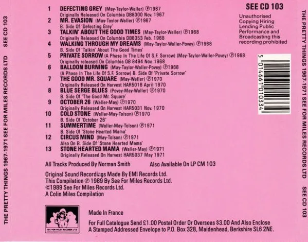 The Pretty Things 1967-1971