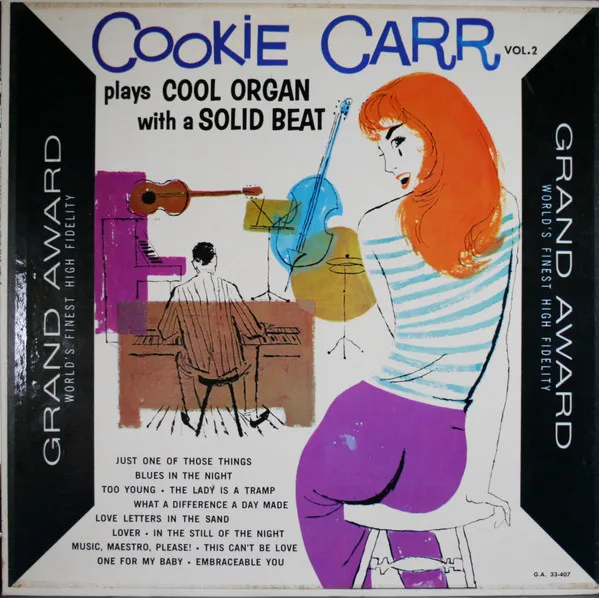 Cookie Carr Plays Cool Organ With A Solid Beat Vol. 2 (Cookie Plays It Cool)