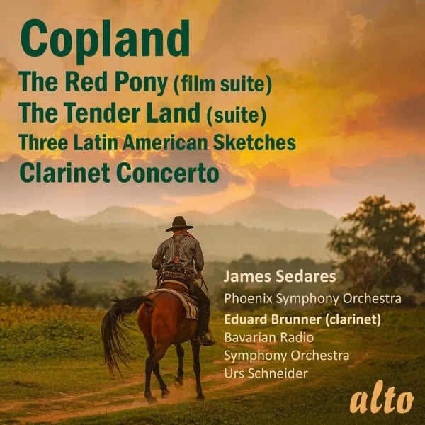 The Red Pony, Clarinet Concerto, Tender Land, Latin American Sketches