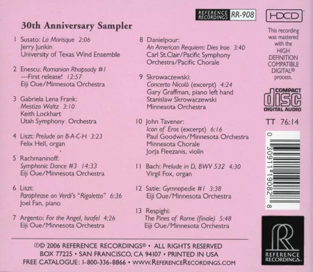 30th Anniversary Sampler
