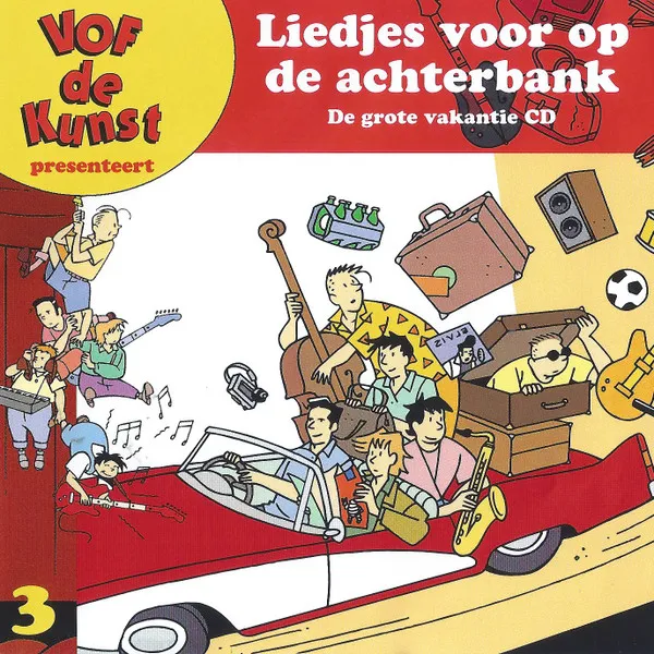 Liedjes Voor Op De Achterbank - De Grote Vakantie CD