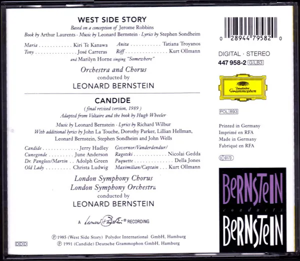 West Side Story / Candide