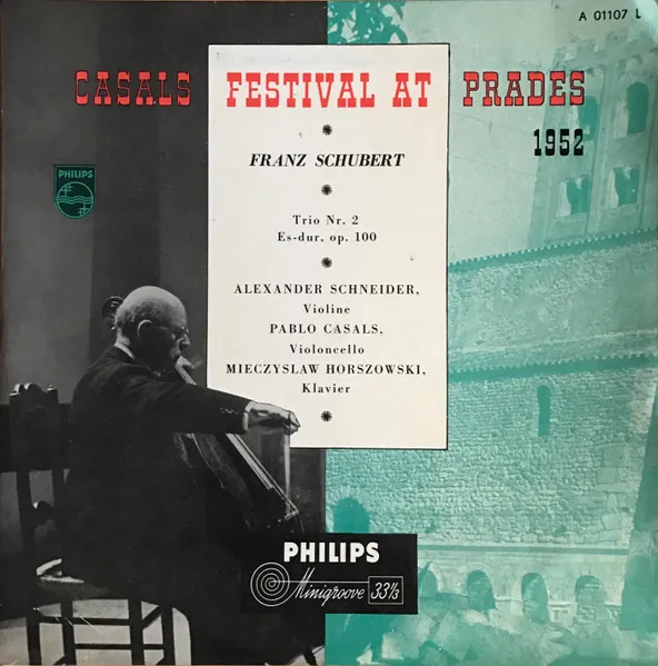 Casals Festival At Prades 1952, Trio Nr. 2 Es-Dur Op. 100