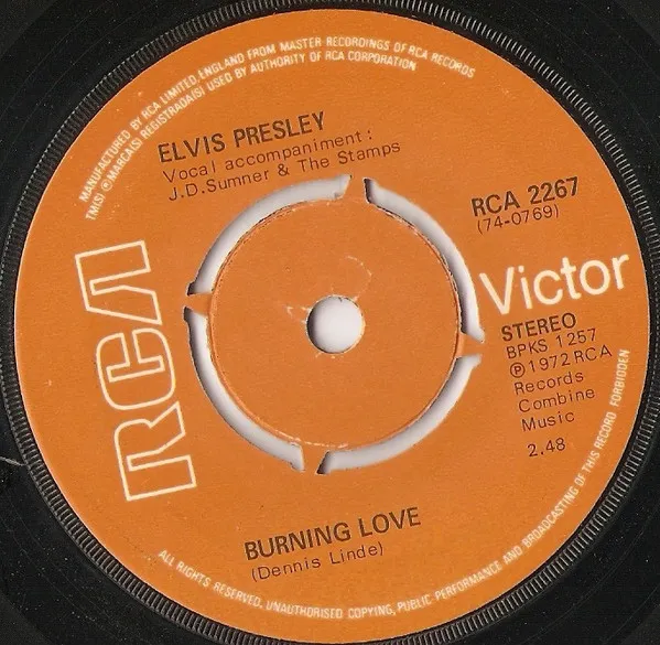 Burning Love / It's A Matter Of Time