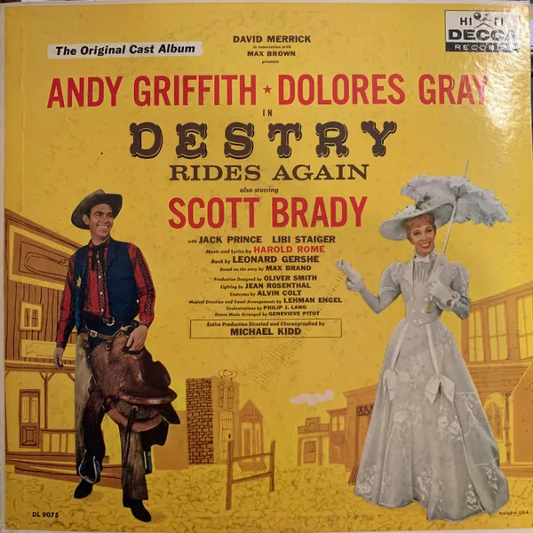 Destry Rides Again - The Original Cast Album
