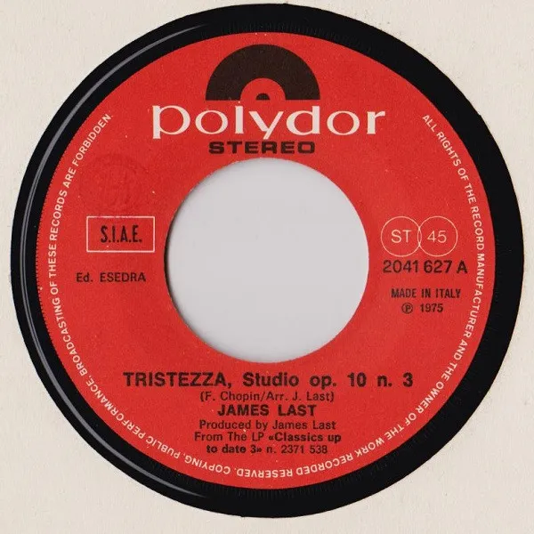Tristezza (Studio, Op. 10 N.3)
