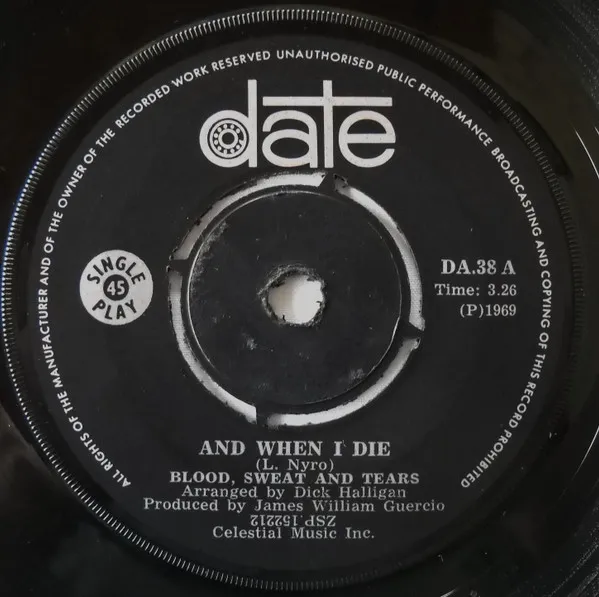 And When I Die / Sometimes In Winter