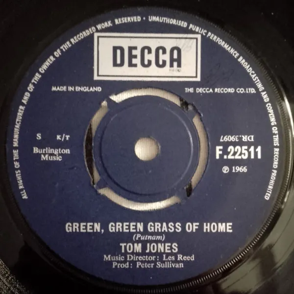 Green, Green Grass Of Home / Promise Her Anything