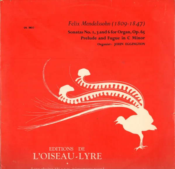 Sonatas No. 1, 3 And 6 For Organ, Op.65 / Prelude And Fugue In C Minor