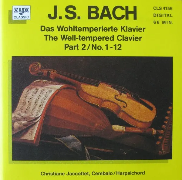 Das Wohltemperierte Klavier / The Well-Tempered Clavier Part 2 / No. 1-12