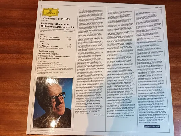 Klavierkonzert Nr. 2 B-dur, Opus 83
