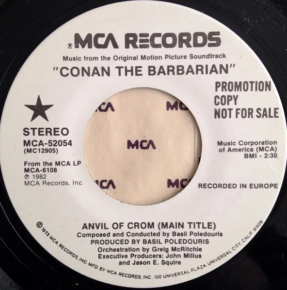 Anvil Of Crom (Music From The Original Motion Picture Soundtrack "Conan The Barbarian")