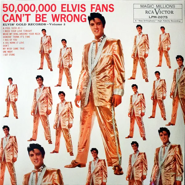 50,000,000 Elvis Fans Can't Be Wrong: Elvis' Gold Records, Volume 2