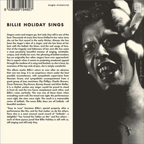 Sings + an Evening With Billie Holiday
