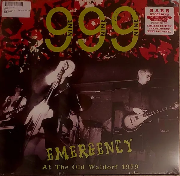Emergency At The Old Waldorf 1979 (RUBY RED)