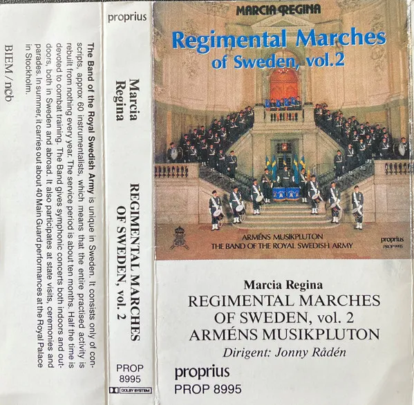Regimental Marches Of Sweden, Vol. 2