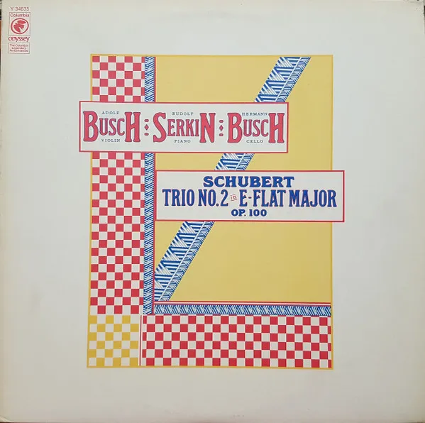 Trio No. 2 In E-Flat Major Op. 100