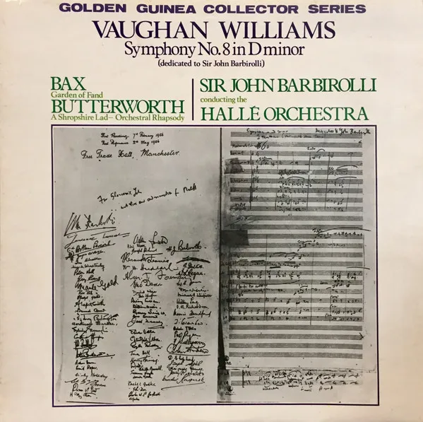 Vaughan Williams: Symphony No.8 In D Minor / Bax: Garden Of Fand / Butterworth: A Shropshire Lad