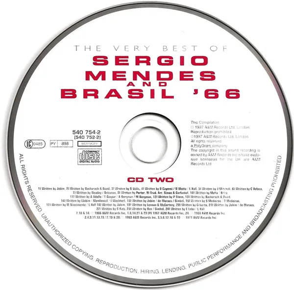 The Very Best Of Sergio Mendes & Brasil '66