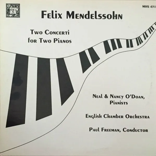 Felix Mendelssohn, Two Concerti For Two Pianos