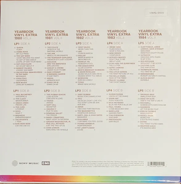 Now Yearbook 1980-1984: Vinyl Extra Vol. 2 (Colored Vinyl)