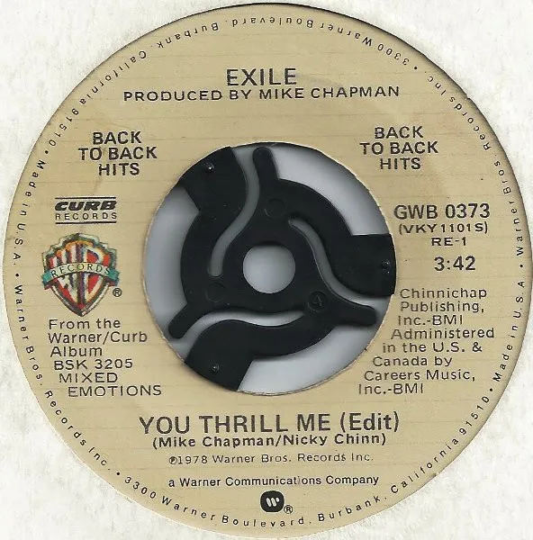 You Thrill Me / Kiss You All Over