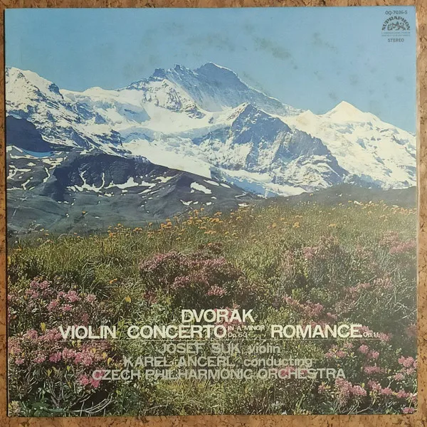 Josef Suk, Czech Philharmonic Orchestra*, Karel Ančerl - Violin Concerto, Romance For Violin