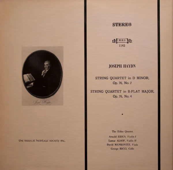 String Quartet In D Minor, Op. 76, No. 2 / String Quartet In B-flat Major, Op. 76 No. 4