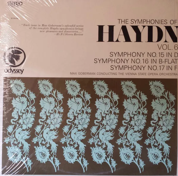 The Symphonies Of Haydn Vol.6 : Symphony N°15, 16, 17