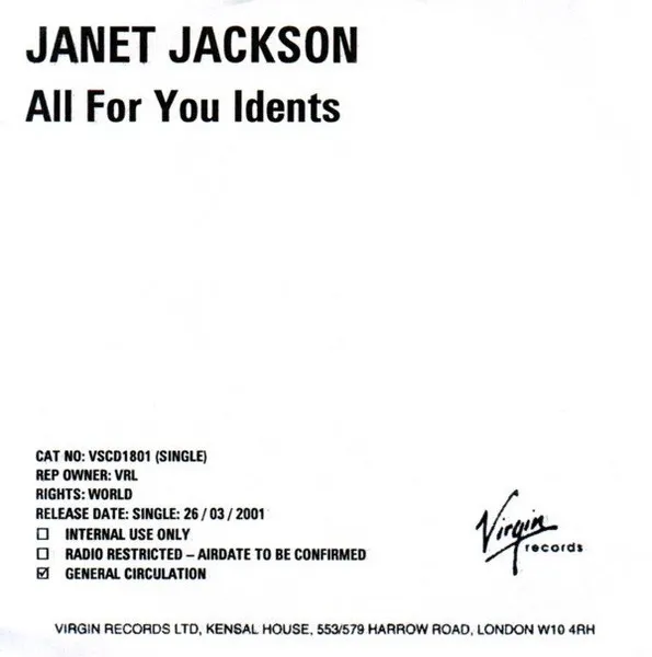 All For You Idents