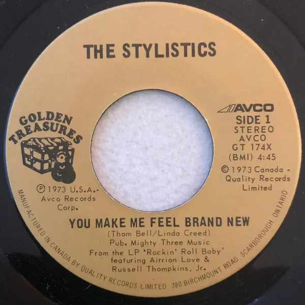 You Make Me Feel Brand New