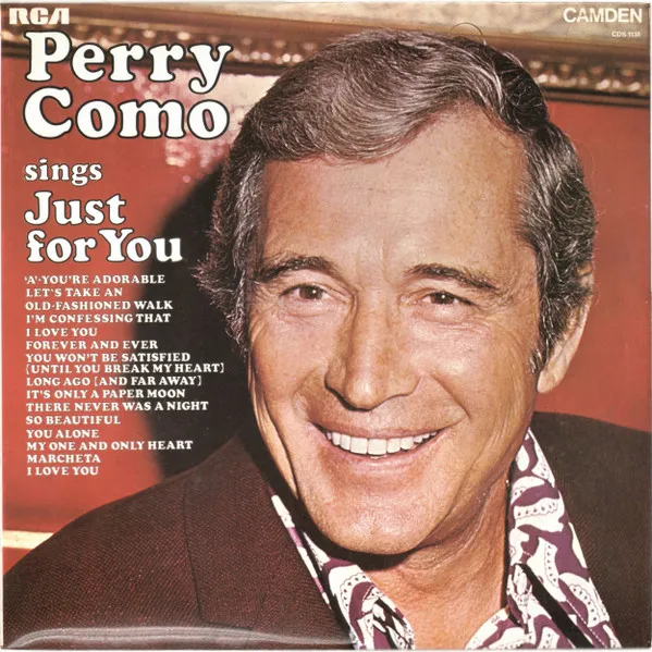 Perry Como Sings Just For You