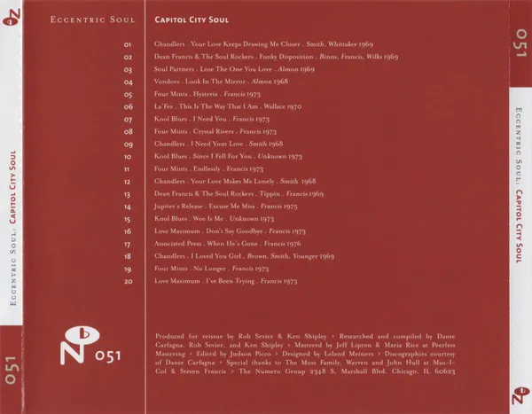 Eccentric Soul: Capitol City Soul