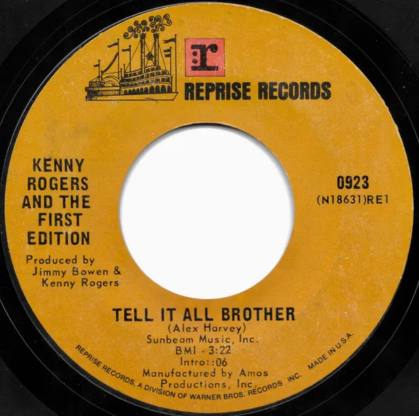 Tell It All Brother / Just Remember You're My Sunshine