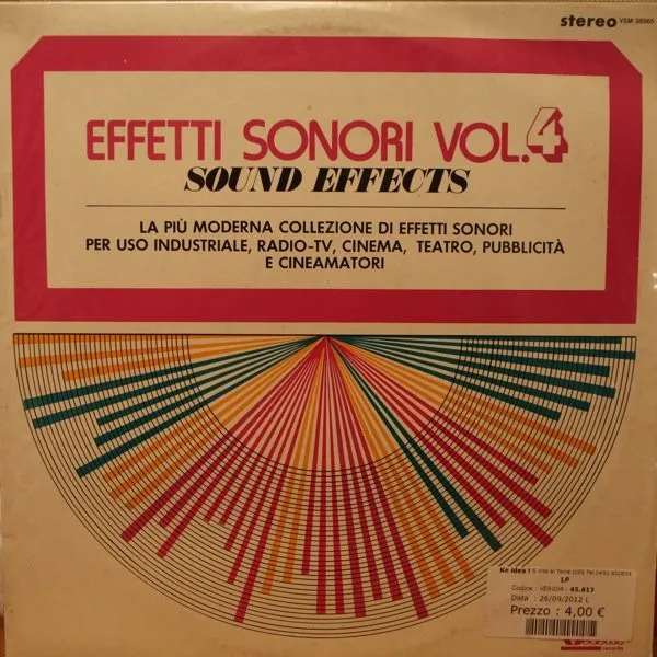 Effetti Sonori Vol. 4 - Sound Effects
