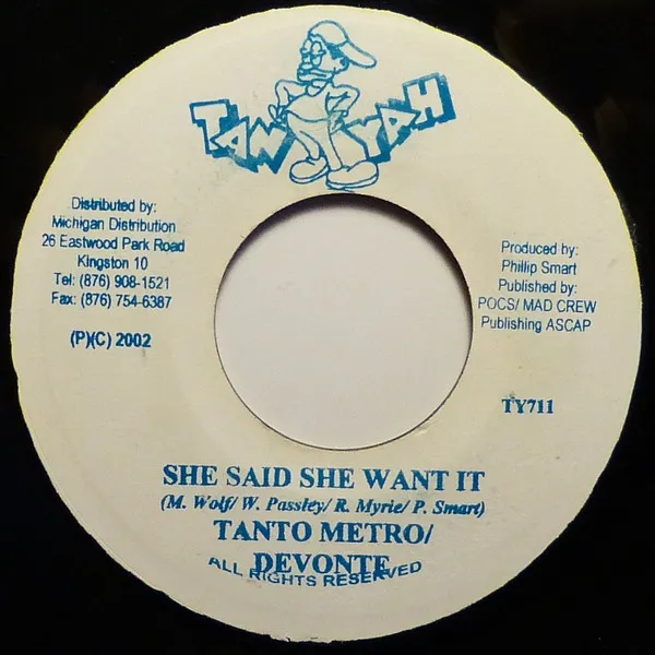 She Said She Want It / Hey Shorty Shorty