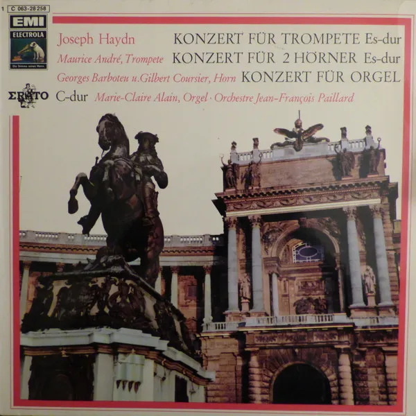 Konzert Für Trompete Es-dur - Konzert Für 2 Hörner Es-dur - Konzert Für Orgel C-dur