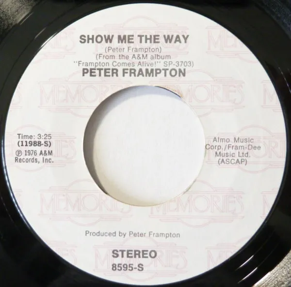 Show Me The Way / Baby, I Love Your Way