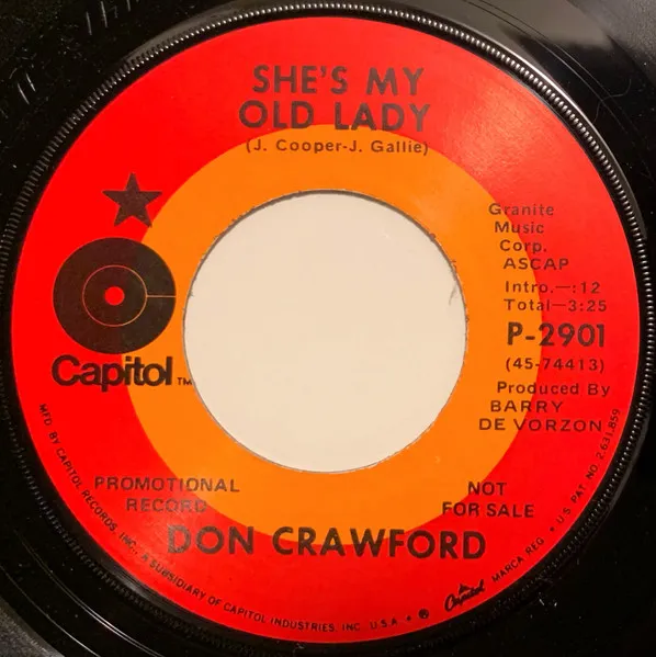 She’s My Old Lady / Life Is Loving A Woman