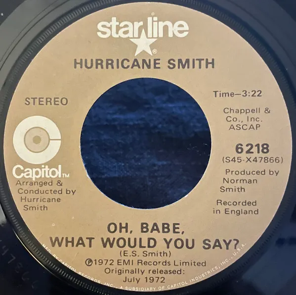 Oh, Babe, What Would You Say?