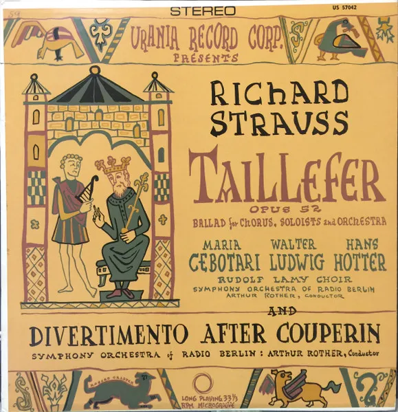 Taillefer And Divertimento After Couperin