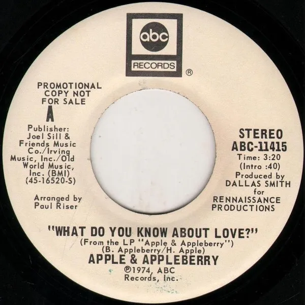 What Do You Know About Love?