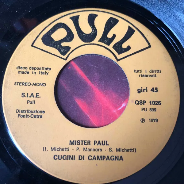 Solo Con Te / Mister Paul
