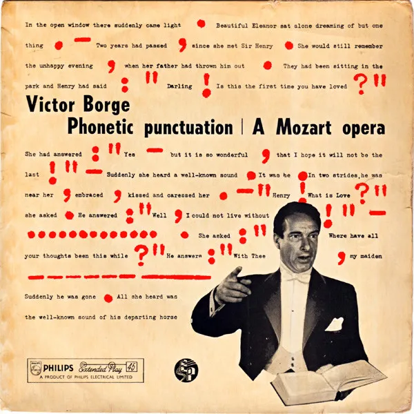 Phonetic Punctuation / A Mozart Opera